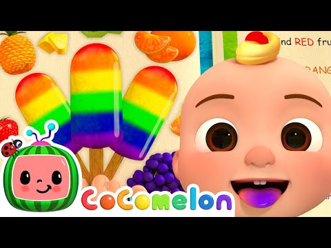 The Colors Song (with Popsicles) | CoComelon | Moonbug Kids - Color Time