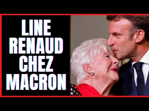 Line Renaud honorée par Emmanuel Macron : cette phrase qui fait bruit