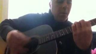 Foot prints in the snow