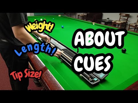 Snooker Cue Advice - Snooker Cue Tips