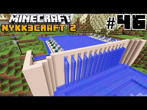 Minecraft Hydroelectric Generator Dam #46 - ITA NYKK3CRAFT S2 MOD