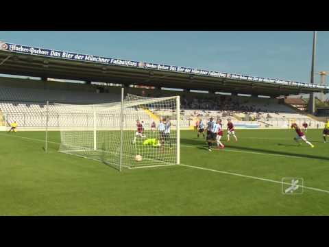 TSV 1860 Muenchen II   - 1 FC Nuernberg II (Regionalliga Bayern 2016/17 - 12. Spieltag)