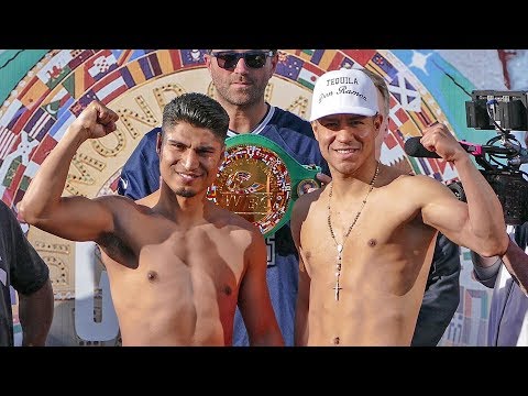 Mikey Garcia vs. Jessie Vargas • FULL WEIGH IN & FACE OFF • Matchroom Boxing USA