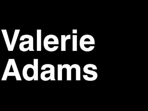 How to Pronounce Valerie Adams New Zealand Silver Medal Shot Put London 2012 Olympics Video