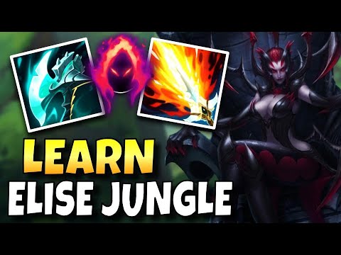 Rank 1 Elise shows you how to DOMINATE with Elise Jungle! (Challenger gameplay)