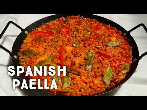 Spanish Paella Recipe 🥘🥘 | Authentic Spanish Paella | Easiest way to cook the best Spanish Paella