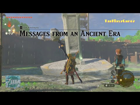 Messages from an Ancient Era : Zelda Tears Of The Kingdom.