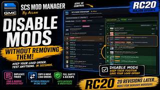 We Built A Better Mod Manager For ETS2 & ATS - RC20 Update