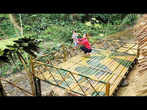 FULL VIDEO: 200 days as a single mother building a bamboo farm with daughter