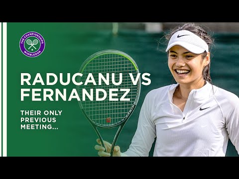 Emma Raducanu vs Leylah Fernandez | Wimbledon 2018 Girls' Singles Highlights