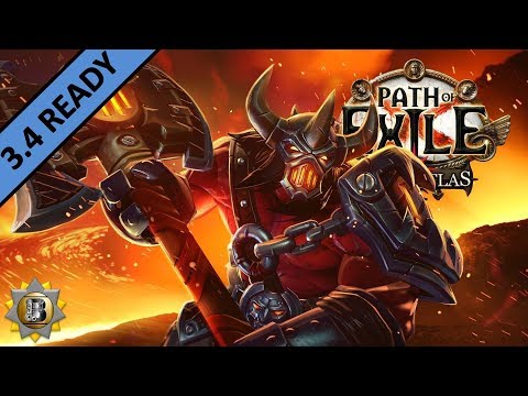 [3.4] Fire Cyclone Build - Chieftain Marauder - Path of Exile War For The Atlas - Delve