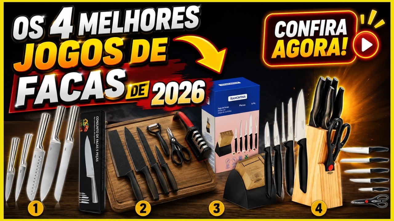 🔪 Os 4 Melhores Jogos de Facas de 2026! Qual Vale a Pena?
