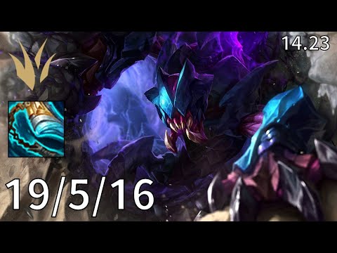 Rek'Sai Jungle vs Zac - EUW diamond | Patch 14.23