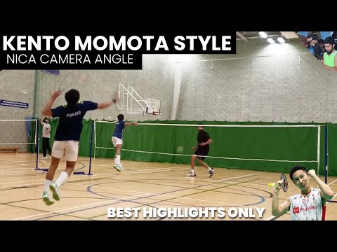 Badminton Highlights - | Singles Match | Aashan vs Rico | Professional Players