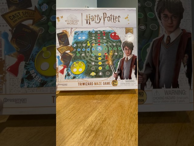 Vídeo relacionado con Goliath Harry Potter Triwizard Maze Game, Juego de mesa a partir de 5 Años, Juego Familiar de 2 a 4 Jugadores