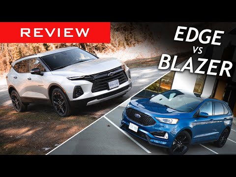 Comparison Review: 2022 Ford Edge ST-Line vs 2022 Chevrolet Blazer LT V6