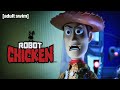 The Toy Story Gang Face Andy S New Toy Robot Chicken Adult Swim