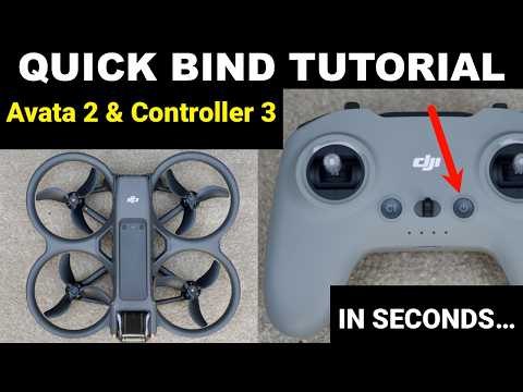 How To Bind DJI FPV Controller 3 to DJI Avata 2 In 45 Seconds...