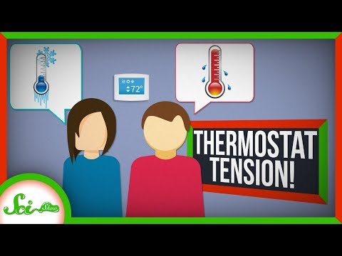 人々がいつもサーモスタットの上で争っている理由 (Why People are Always Fighting Over the Thermostat)