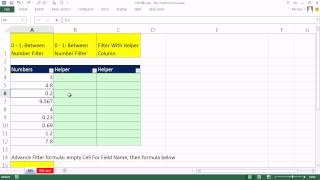 Excel Magic Trick 985: Filter by Decimal: Helper Column or Advanced Filter w Formula Criteria