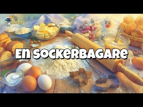 🧑‍🍳 En sockerbagare | Svensk barnsång | Barnvisor & julmusik | Robo Music