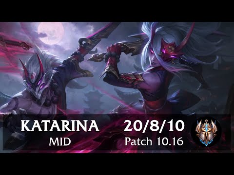 Katarina Mid vs Yasuo | Pinoy Challenger Replay Patch 10.16