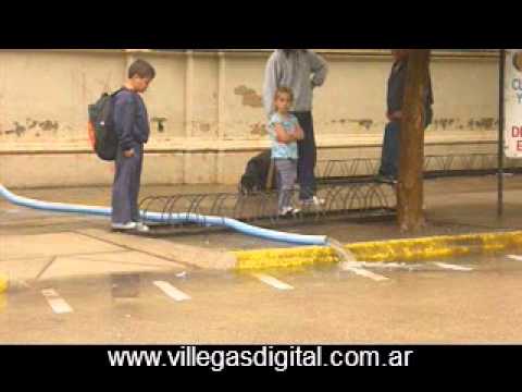 Lluvia: Intensas tareas se vivió en escuelas y jardines