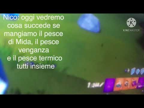 Mangio il pesce di Mida e il pesce venganza e il pesce termico