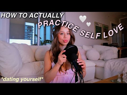 12 WAYS TO PRACTICE SELF LOVE | having self respect, holding strong boundaries, & dating yourself ♡