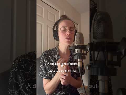 Et si « Fix you » se chantait en français? 🤍@coldplay  #singersongwriter #coversong #coldplay