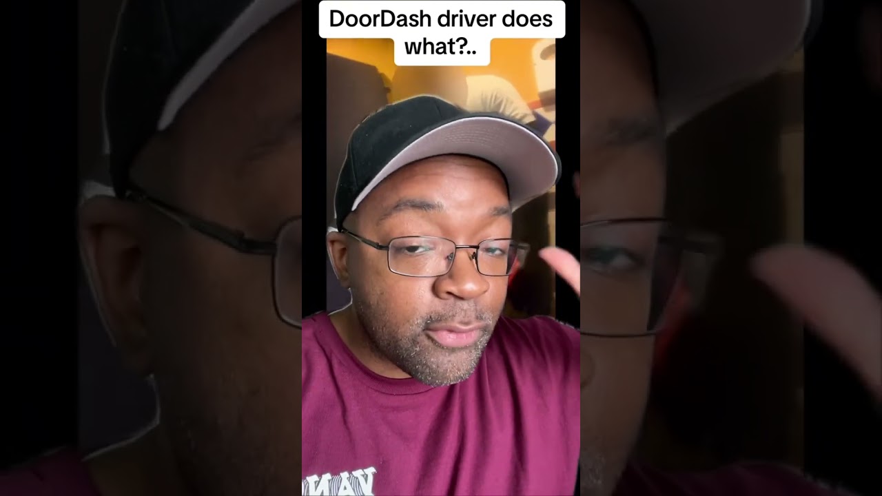 This DoorDash Driver is Disgusting!!
