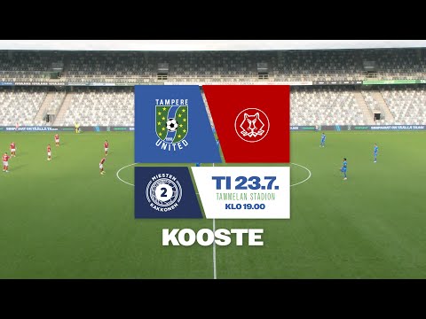 KOOSTE: Tampere United – Ilves-KIssat / Kakkonen / 23.7.2024 / Tammelan stadion