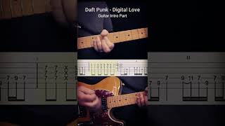 #tutorial  Daft Punk - Digital Love Guitar Intro Part.  #guitar #guitarcover #guitartutorial