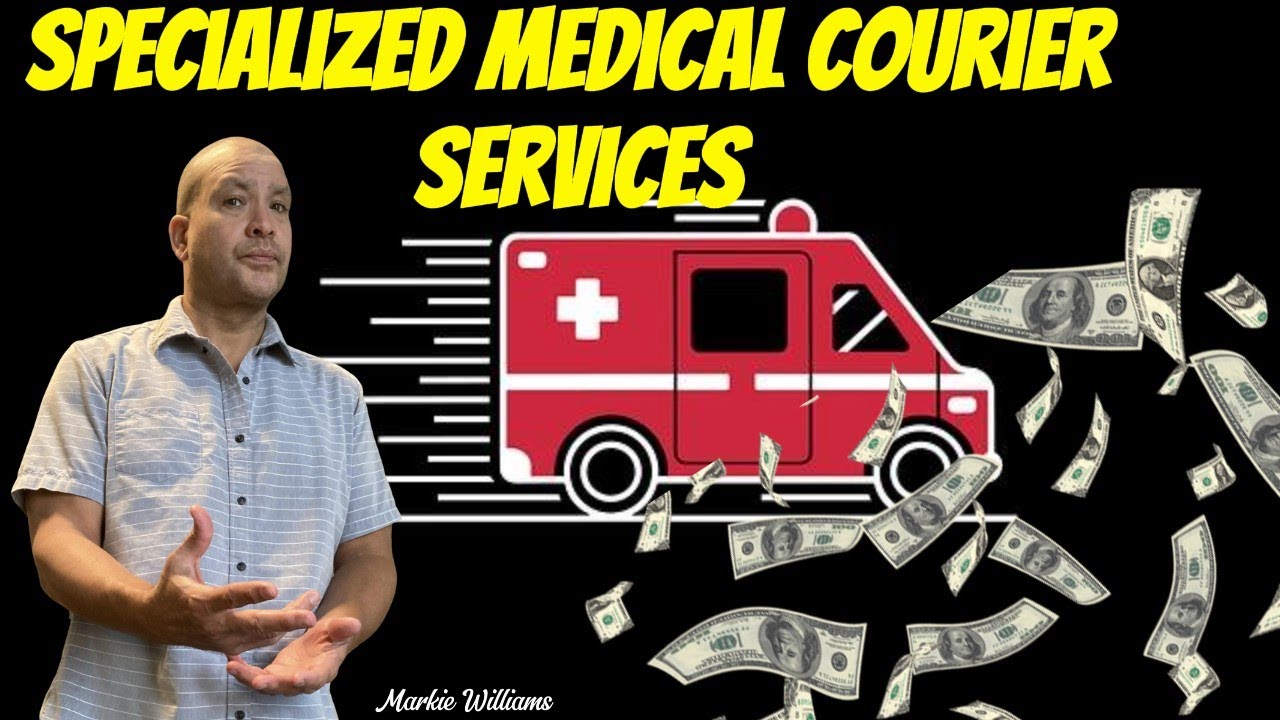 Specialized Medical Courier Services😲