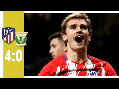Griezmann-Viererpack in 41 Minuten | Atlético Madrid - CD Leganes 4:0