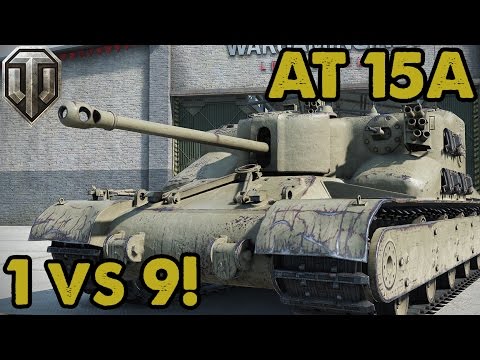 1 vs.....9! BRING IT ON! - WoT Console (Guest Replay)