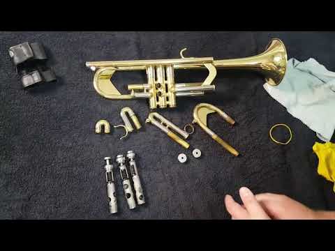 Cleaning, trumpet maintenance.