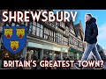 Is Shrewsbury Britain's greatest town? Join me on a medieval street tour and an abbey visit to see!