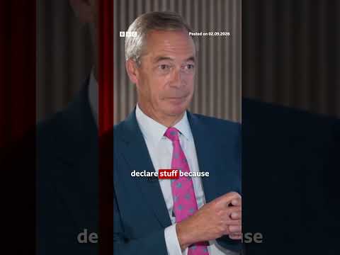 Nigel Farage insists he's 'broken no rules'. #BBCNews