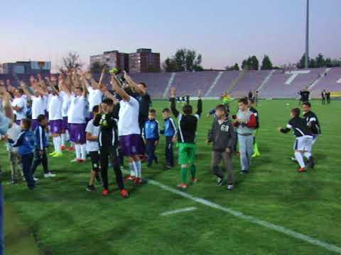 Finalul jocului Poli 2002 - POLI 2018 3-3