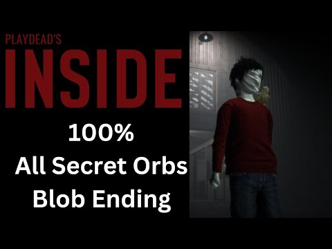 INSIDE - 100% Full Game  - All Collectibles  & Achievements/Trophies (Commentated)