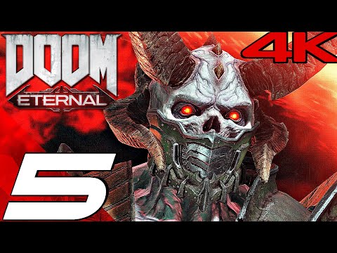 DOOM ETERNAL - Gameplay Walkthrough Part 5 - Arc Complex (4K 60FPS ULTRA) Full Game