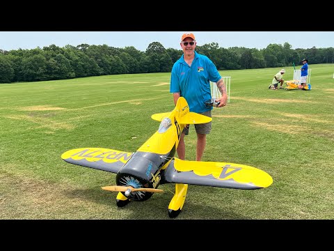 Joe Nall 2025 Day 8 33% Scale Wendell Hosteler Gee Bee Z