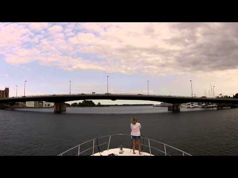 Lock One to Trenton Marina - Sit Back Sunday GoPro Boat Cruise