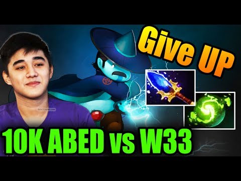 You Don't Know When To GIVE UP - Abed vs W33 Dota 2