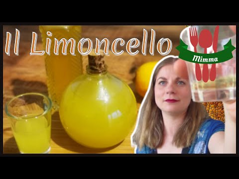 Make your own Limoncello liqueur. Italian specialty. Simple recipe.