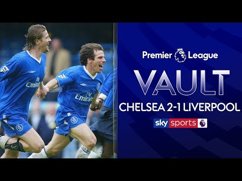 Chelsea clinch Champions League spot from Liverpool on final day! | Chelsea 2-1 Liverpool | May 2003
