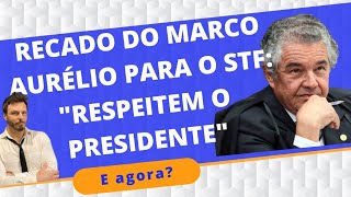 Ex-ministro do STF diz para STF tirar o pé do acelerador!