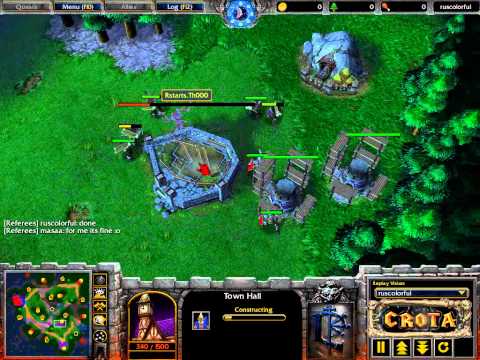Th000 (HU) vs WFZ (UD) - G1 - WarCraft 3 - WC539