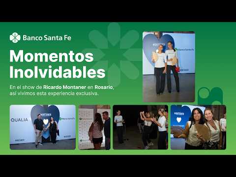 Ricardo Montaner en Rosario | Una experiencia exclusiva con Banco Santa Fe